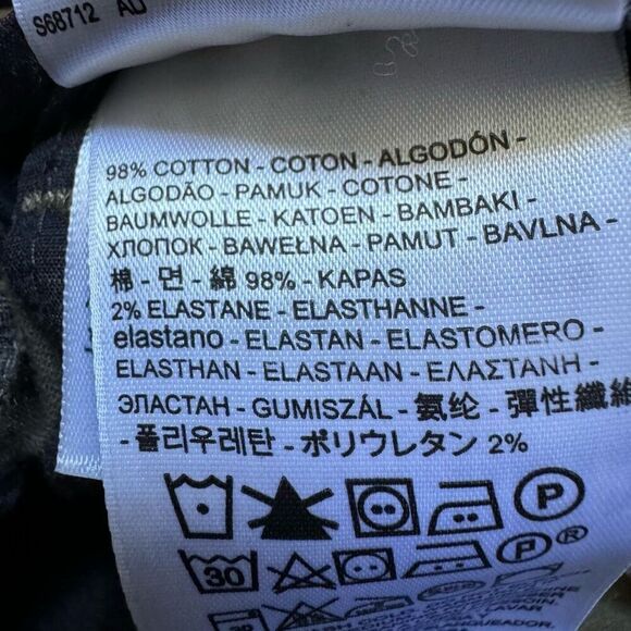 Dockers Men’s Signature Khaki Flex Comfort Classic Fit Flat Front Size 39x29.5 - Picture 10 of 11